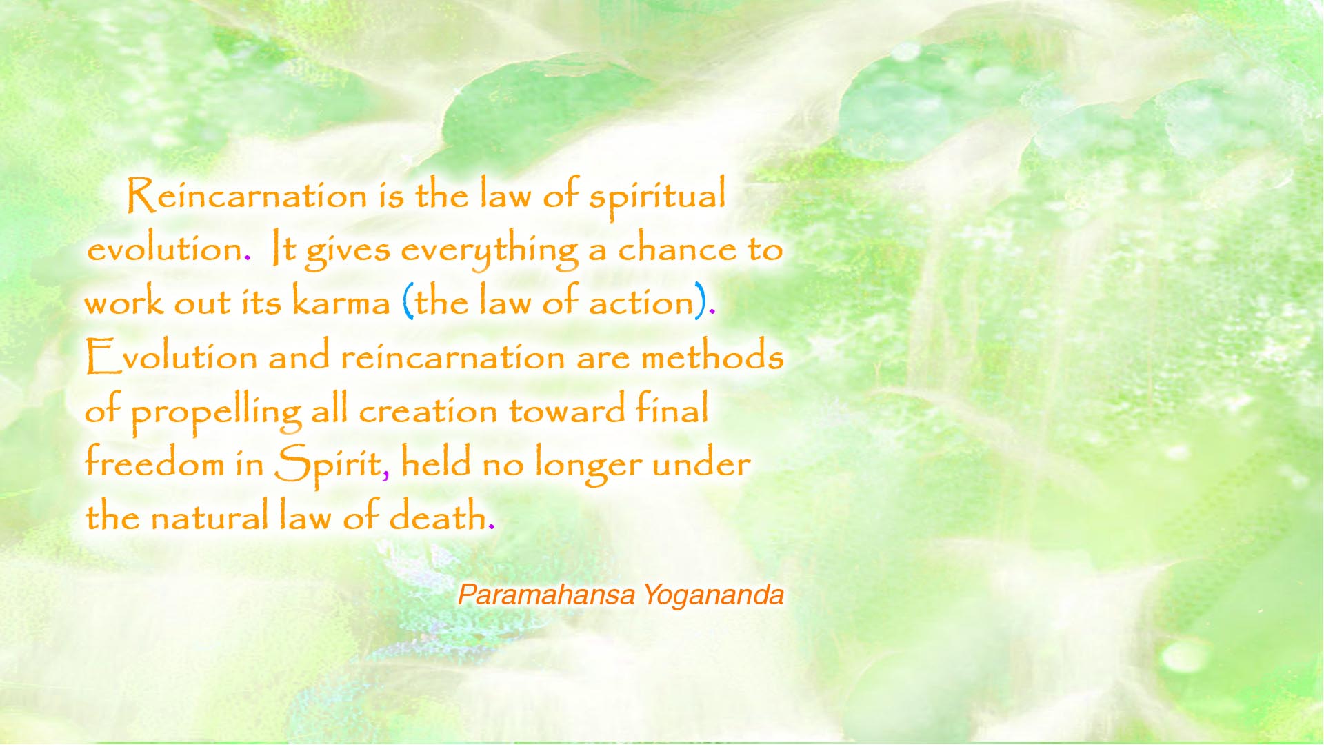 Yogananda spiritual evolution wallpaper